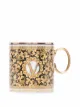 Image 2 of Versace Barocco Mosaic espresso cup and saucer set