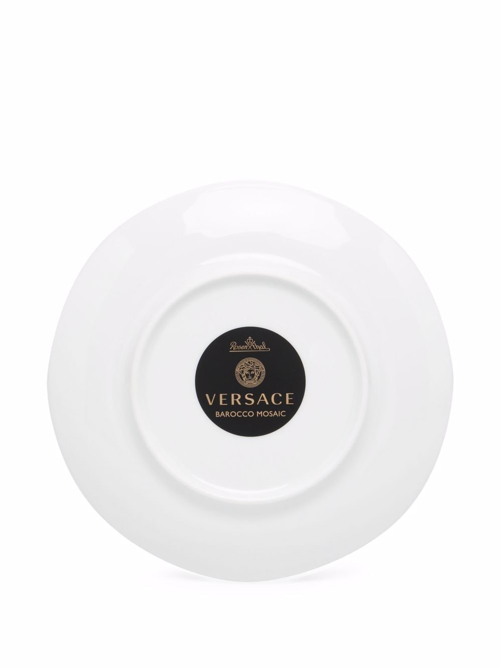 Shop Versace Home Barocco Mosaic Porcelain Plate In Green