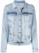 Image 1 of Patrizia Pepe sun bleached denim jacket