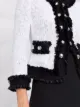 Charlott decorative-button jacket