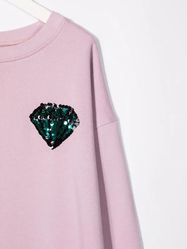 Shop Andorine sequin-embroidered 