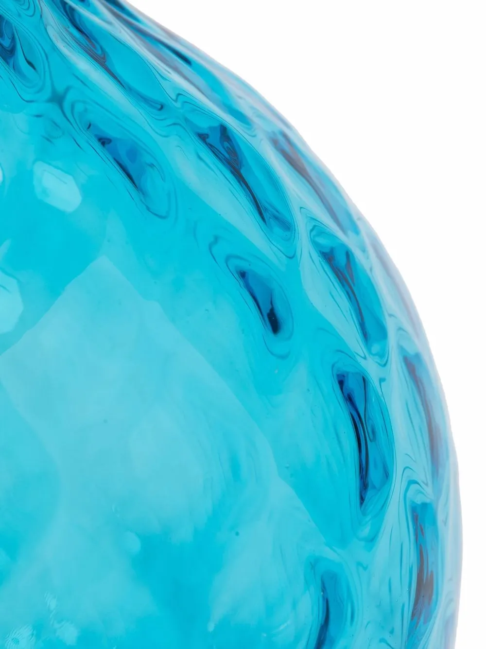  Venini Monofiori Balloton Vase   Blau 