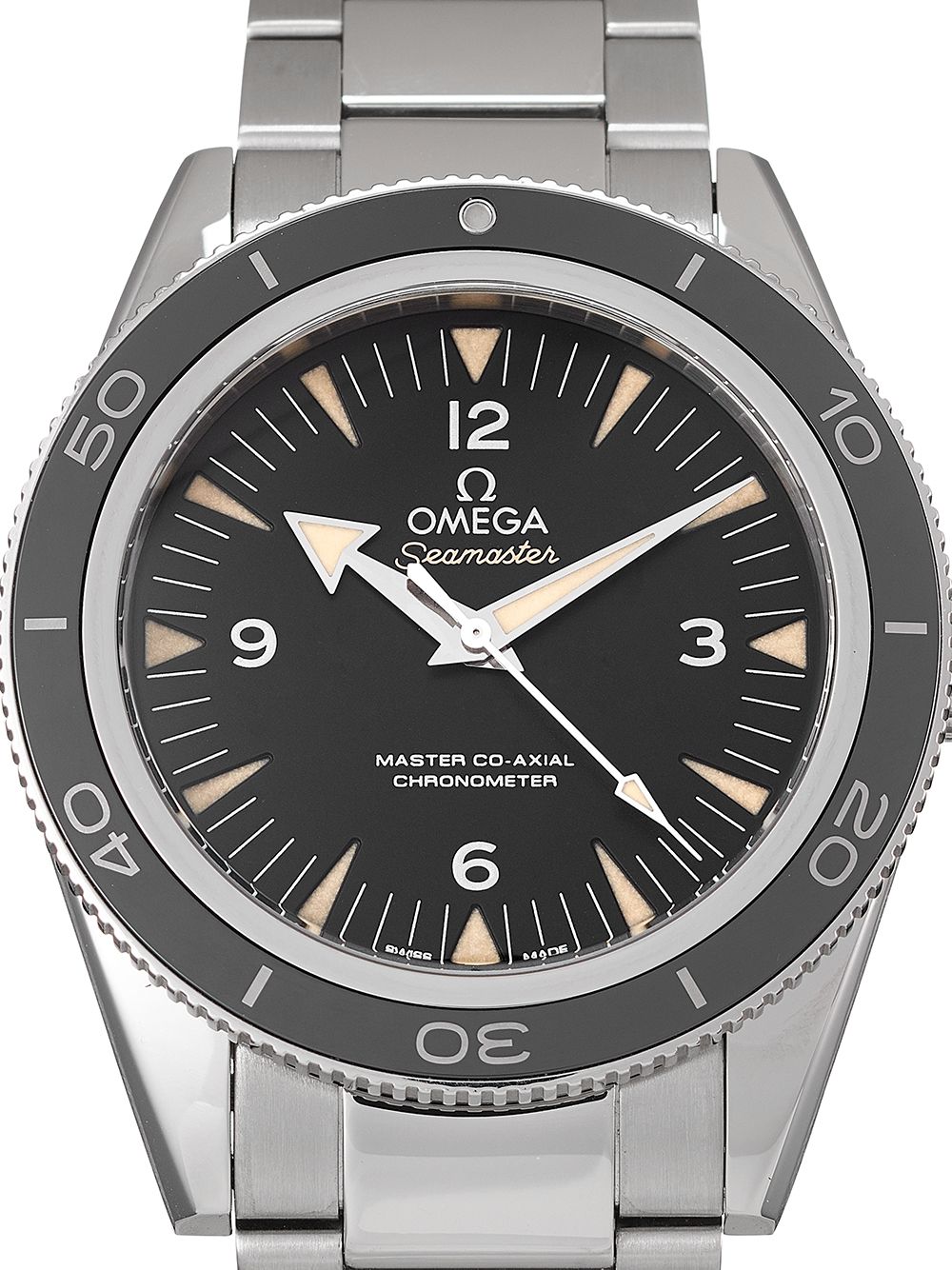 фото Omega наручные часы seamaster 300 master co-axial pre-owned 41 мм 2015-го года