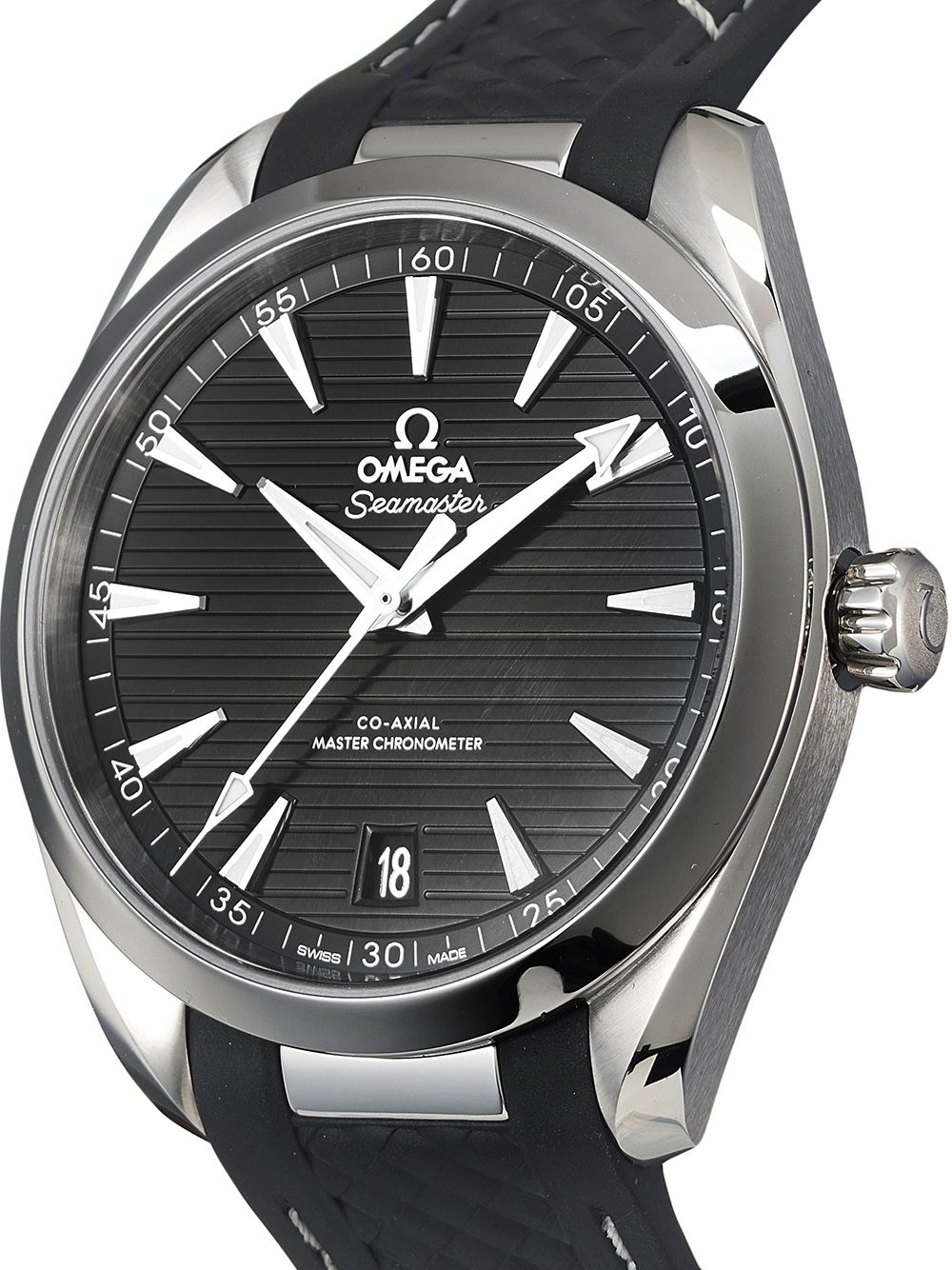 фото Omega наручные часы seamaster aqua terra 150 m co-axial master chronometer pre-owned 41 мм 2021-го года