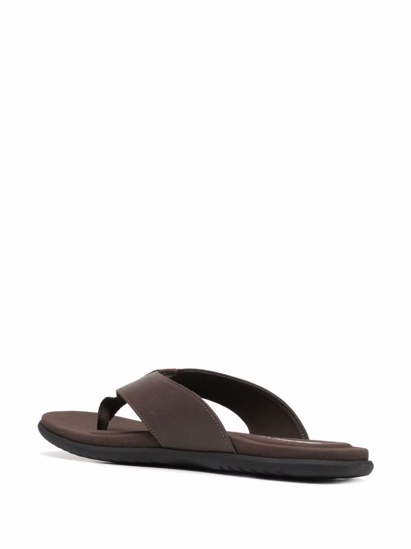 timberland mens leather flip flops