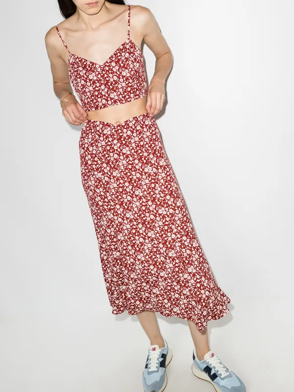 floral two piece set