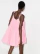 Honorine Peri tiered minidress