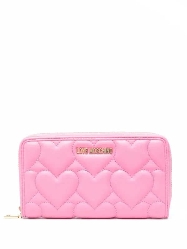 love moschino heart wallet