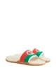 Image 2 of Gucci Interlocking G Web stripe slides