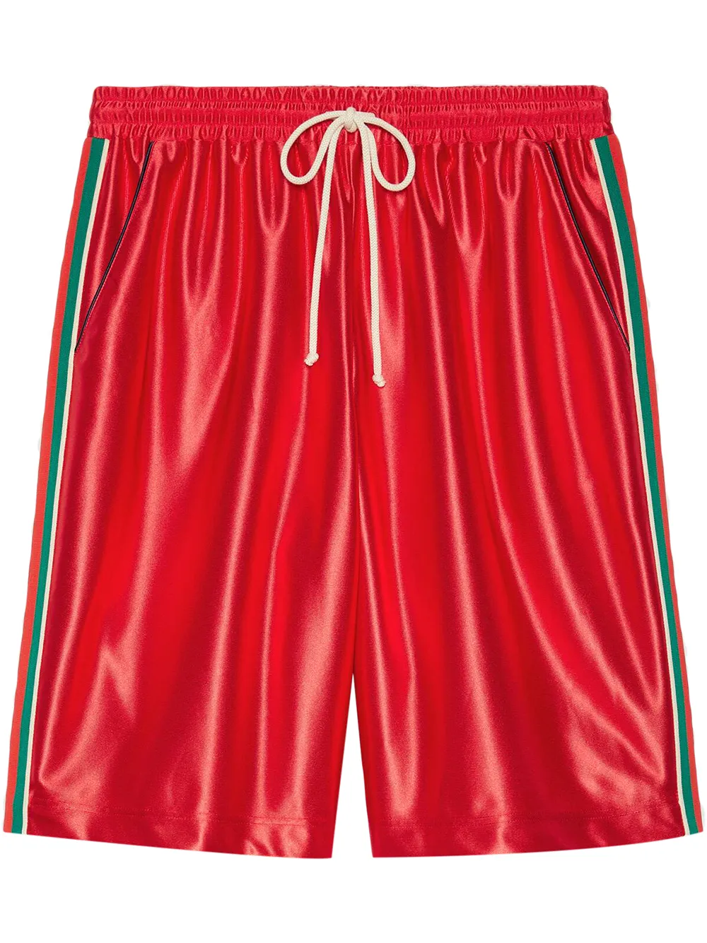 Image 1 of Gucci Web-trim track shorts