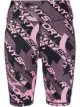 Image 1 of DKNY abstract logo-print shorts