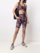 Image 2 of DKNY abstract logo-print shorts