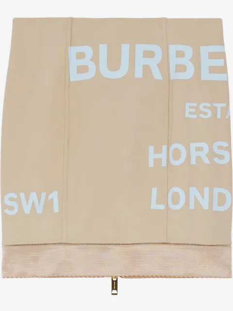 Burberry Horseferry print mini skirt