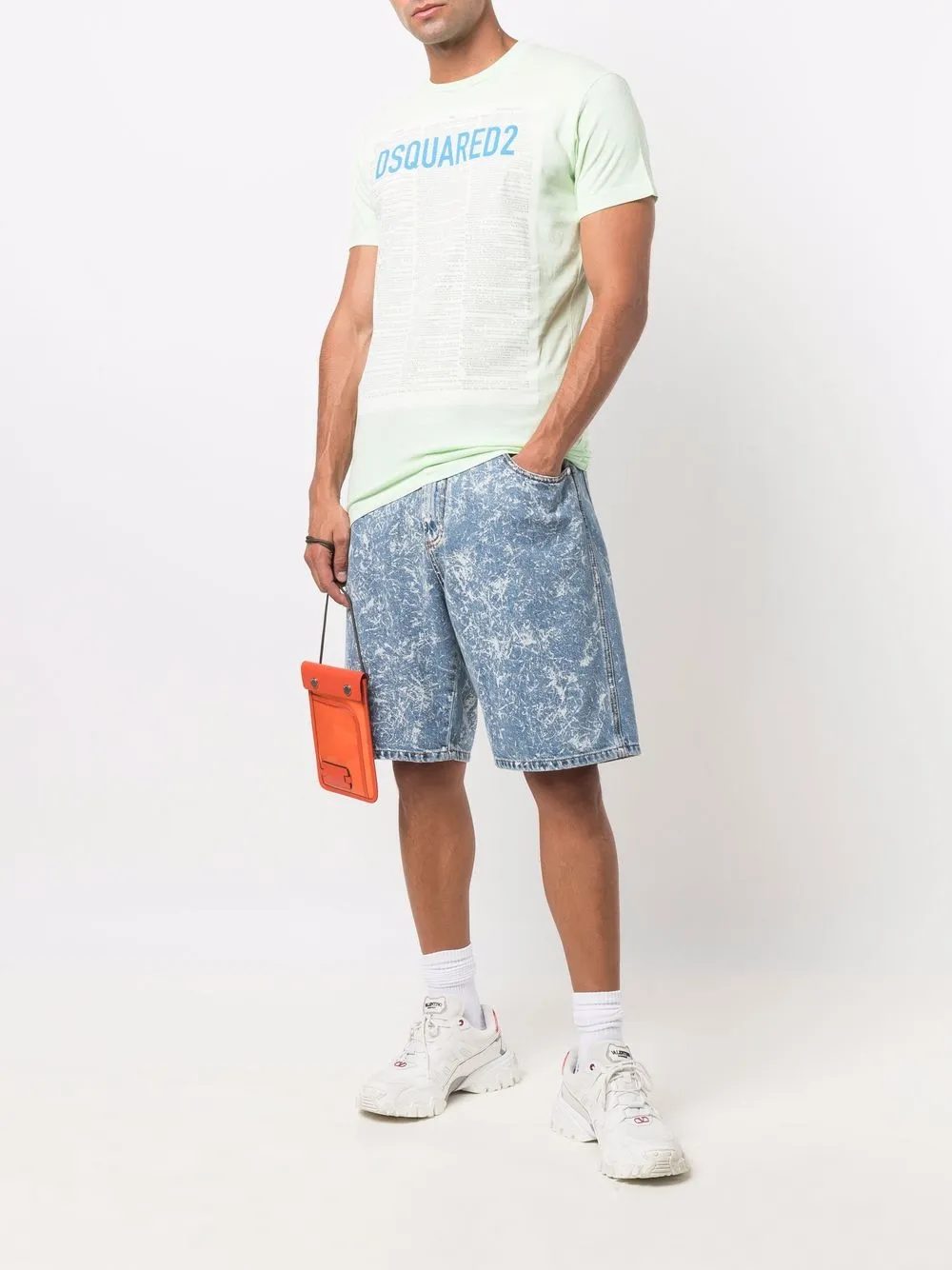 фото Dsquared2 футболка с логотипом