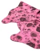 GANNI oversized rose print collar