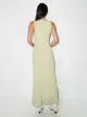 Reformation Geripptes Maxikleid