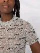 Ottolinger floral-embroidered logo-print blouse