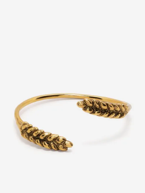Aurelie Bidermann latón con diseño abierto