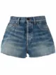 Image 1 of Saint Laurent high-waisted denim shorts