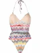 Imagen 2 de Missoni Mare traje de baño tejido con motivo chevron
