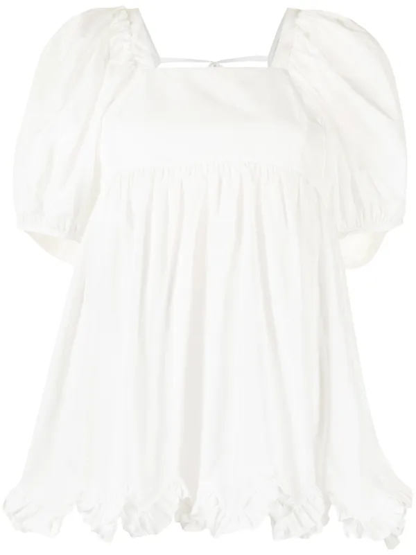 Cecilie Bahnsen Vega puff-sleeve Blouse - Farfetch