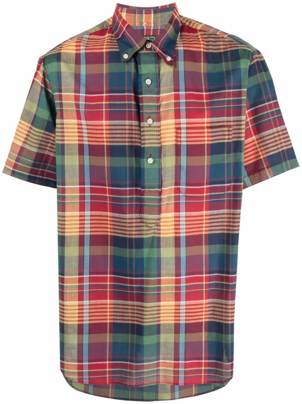 Gitman Bros Checked Cotton Shirt - Farfetch