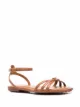 Image 2 of Tod's logo-plaque flat sandals