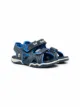 Image 1 of Timberland Kids logo-print touch-strap sandals