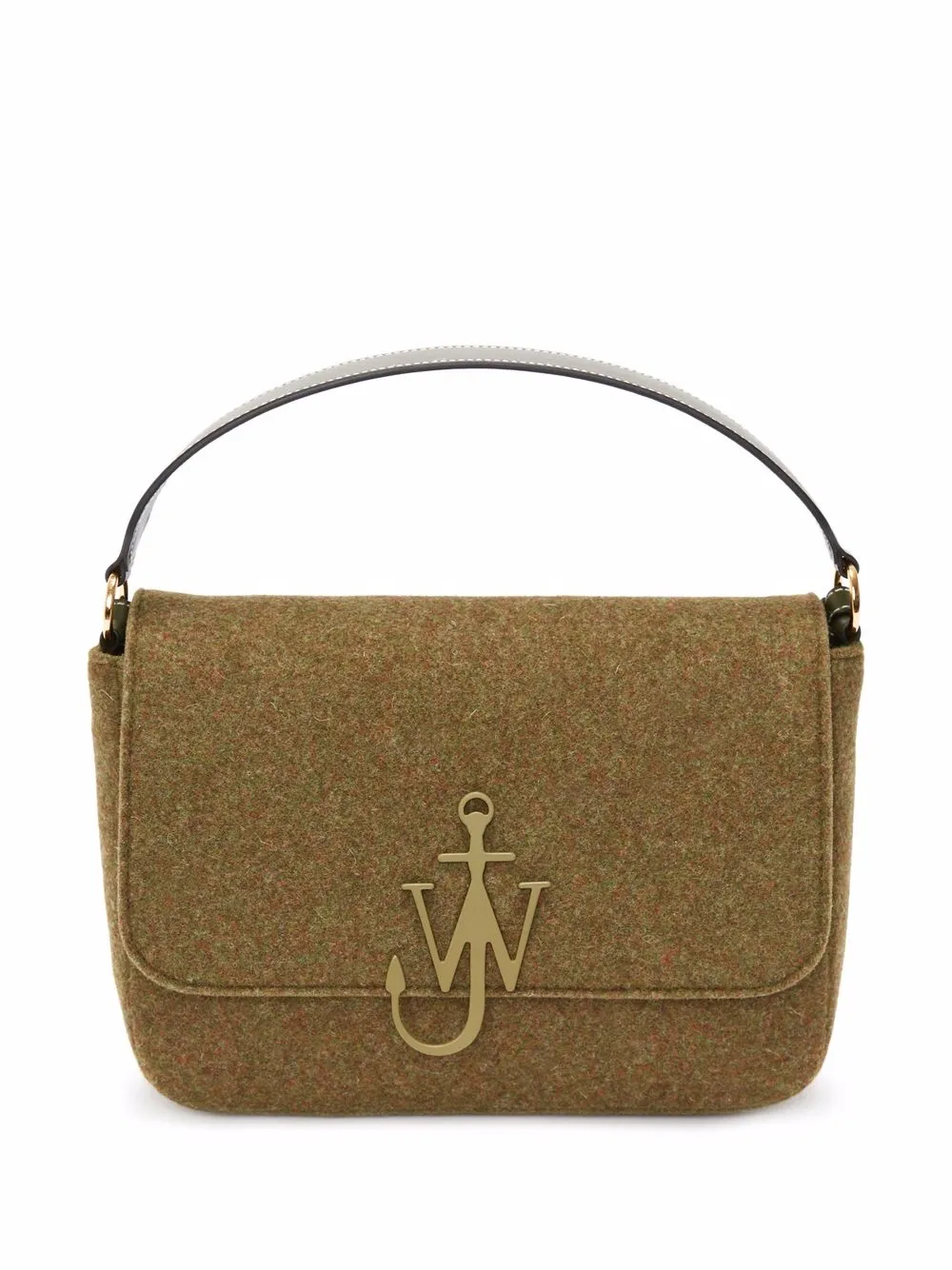 

JW Anderson bolsa de hombro con logo Anchor - Verde