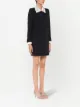 Miu Miu crystal-embellished coat