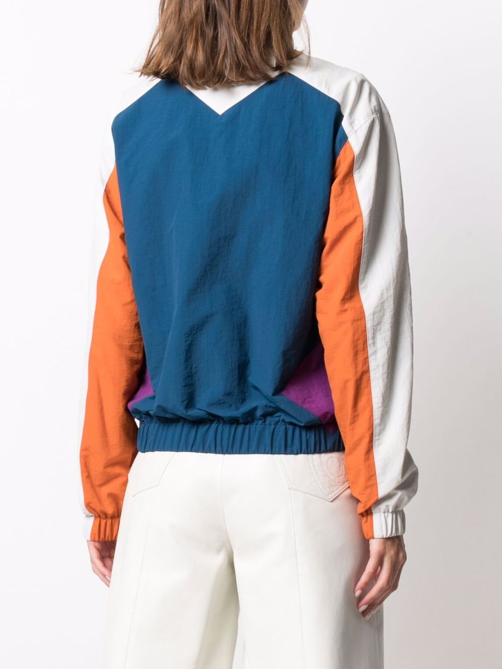 фото Kenzo спортивная куртка в стиле колор-блок