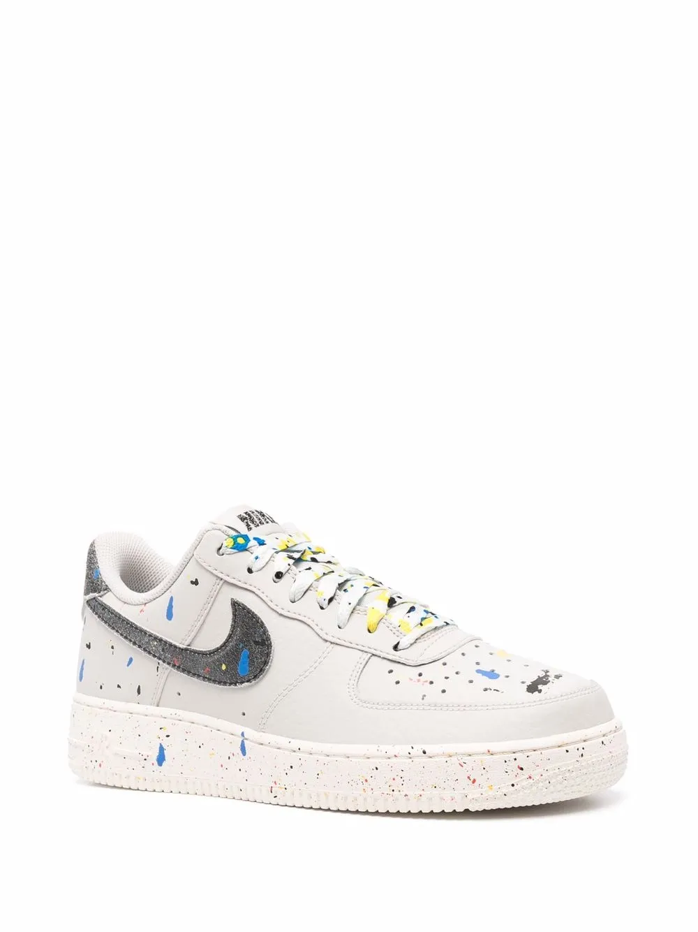 фото Nike кроссовки air force 1 с эффектом разбрызганной краски