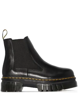 Botas negras altas Dr. Martens de hombre de color Negro