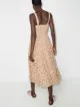 Reformation Aviva floral print midi dress