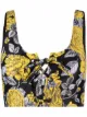 Imagen 2 de GANNI top de bikini con estampado floral