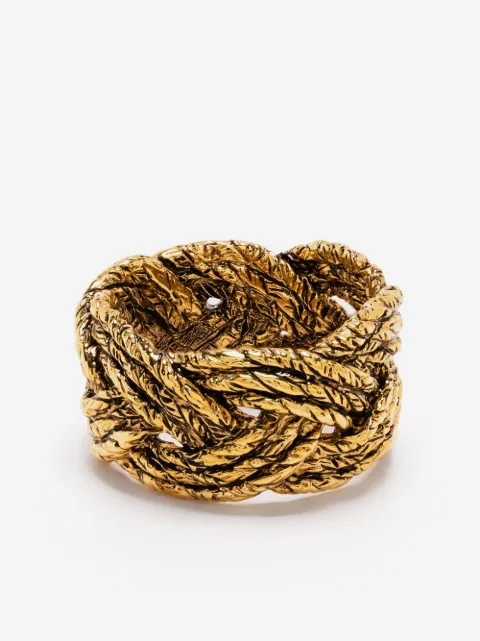 Aurelie Bidermann Miki braided ring