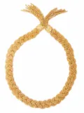Aurelie Bidermann Miki braided necklace - Gold