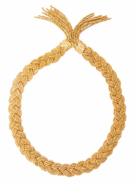 Aurelie Bidermann Miki braided necklace