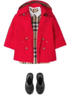 Manteau burberry fille hot sale