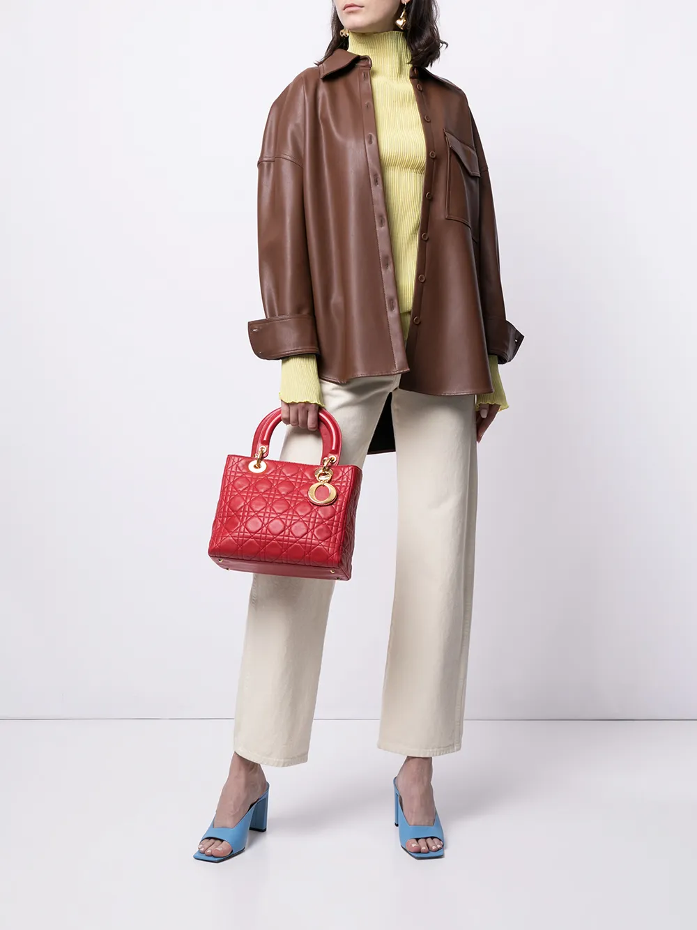Image 2 of Christian Dior 1997 pre-owned Lady Dior Cannage bag