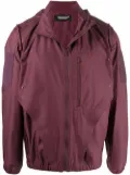 Undercover slogan-print lightweight jacket - Red