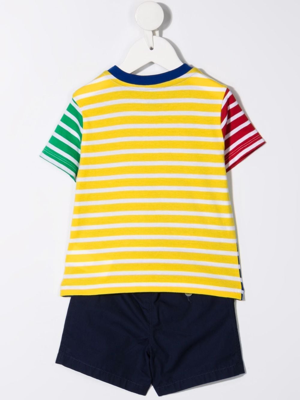 фото Ralph lauren kids комплект из шортов и футболки в полоску