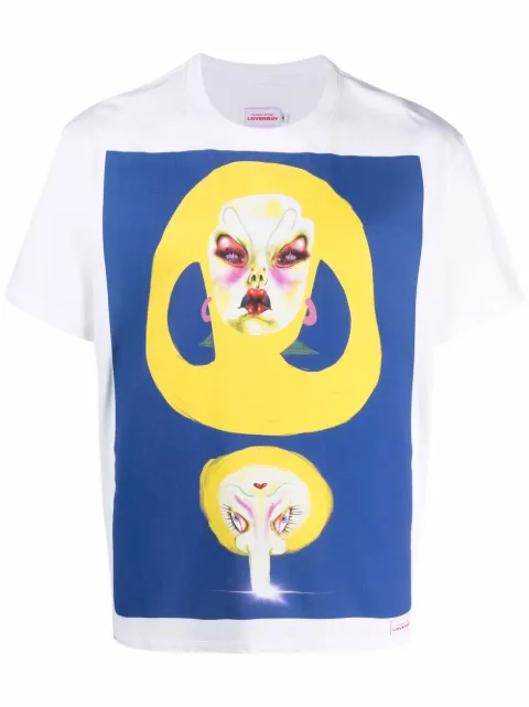 Charles Jeffrey Loverboy Artwork cotton T-shirt