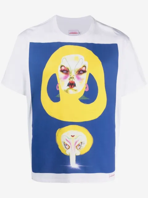 Charles Jeffrey Loverboy Artwork cotton T-shirt