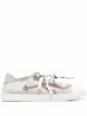 الصورة 1 من Off-White سنيكر بأجزاء شبك مخيوطة وبدون رقبة