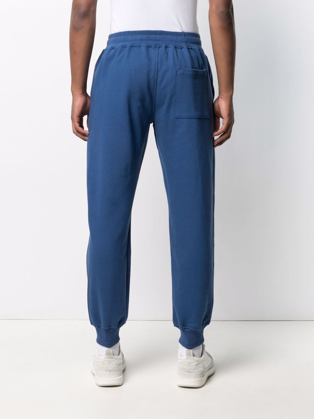 Shop Casablanca Casaway-embroidered Track Pants In Blau