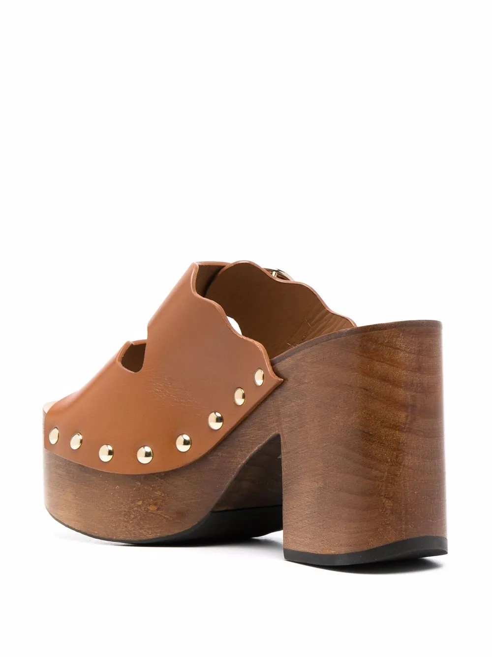 фото Chloé босоножки lauren 105 на платформе