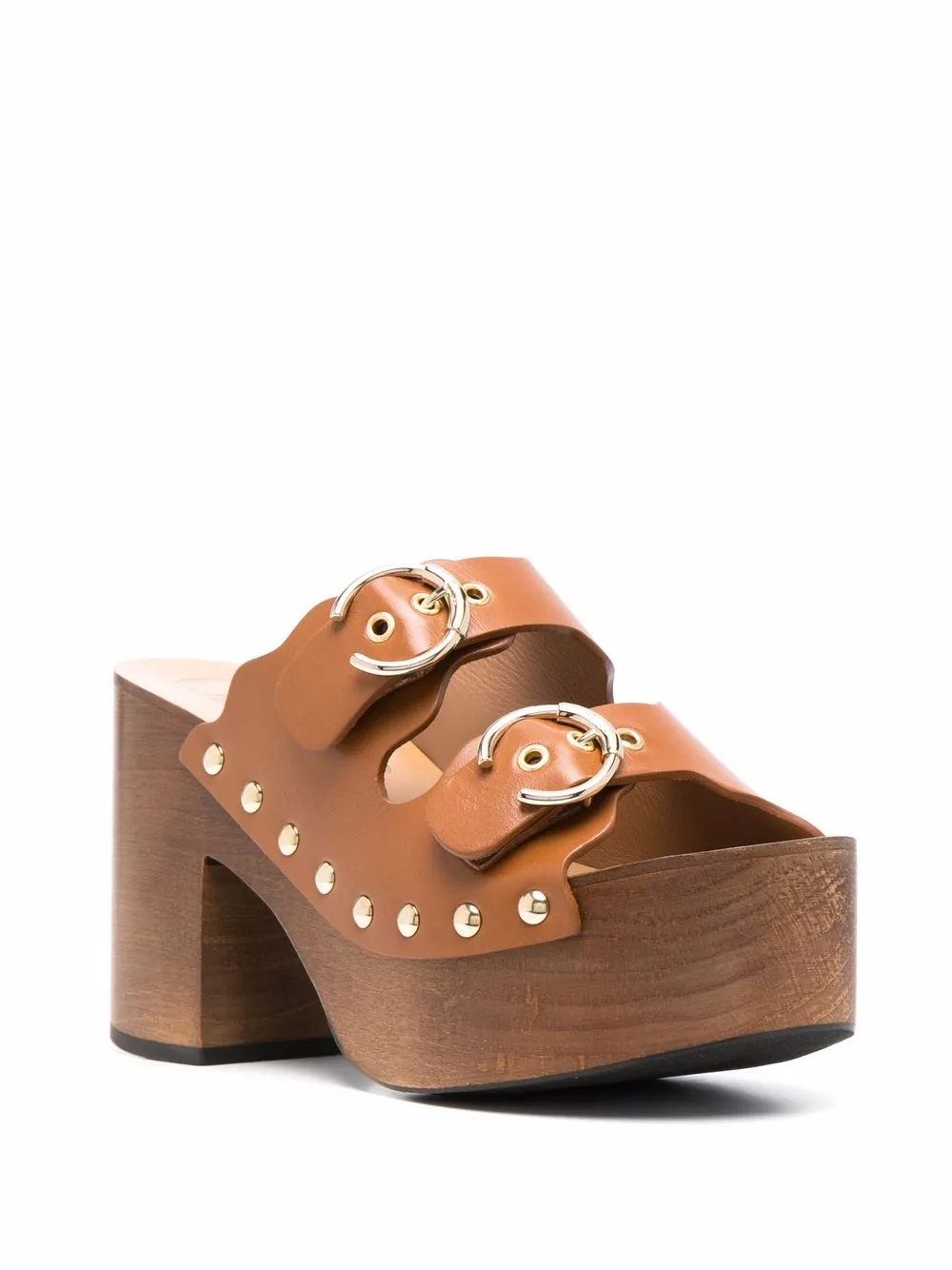 фото Chloé босоножки lauren 105 на платформе