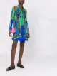 Image 2 of Versace Trésor de la Mer-print shirt dress