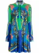 Image 1 of Versace Trésor de la Mer-print shirt dress